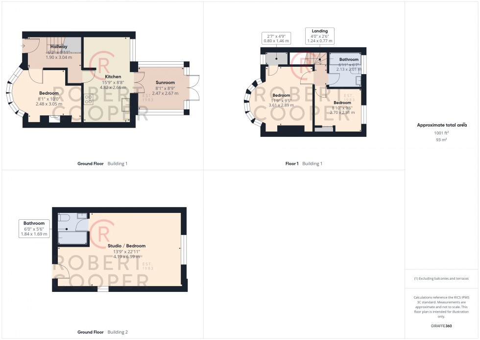 Floorplan for Exmouth Road, Ruislip