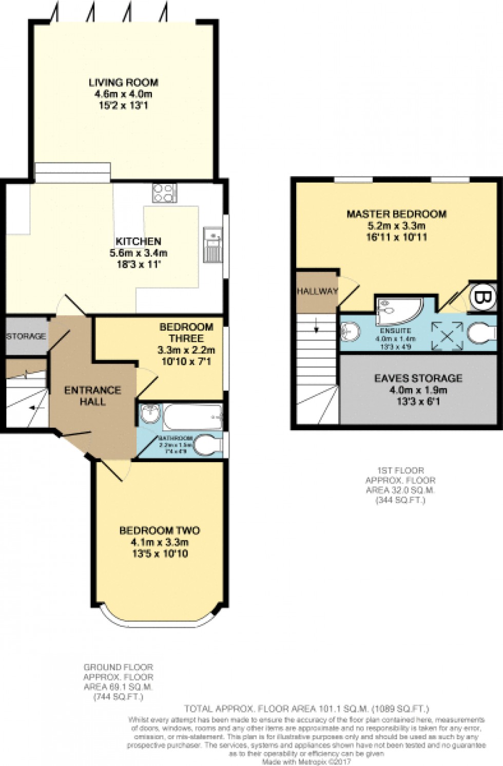 Floorplan for Pavilion Way, Ruislip