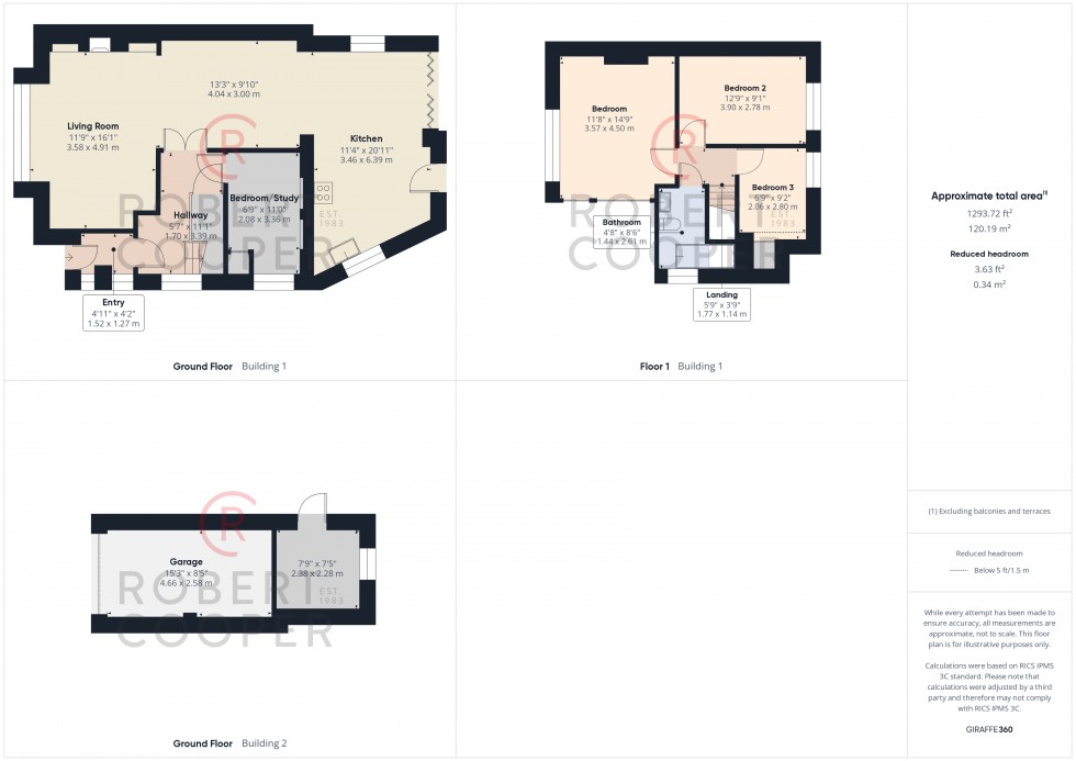 Floorplan for The Fairway, Ruislip