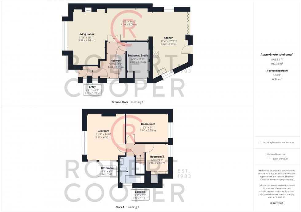 Floorplan for The Fairway, Ruislip
