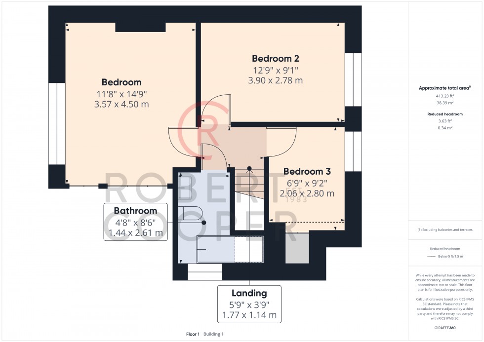 Floorplan for The Fairway, Ruislip