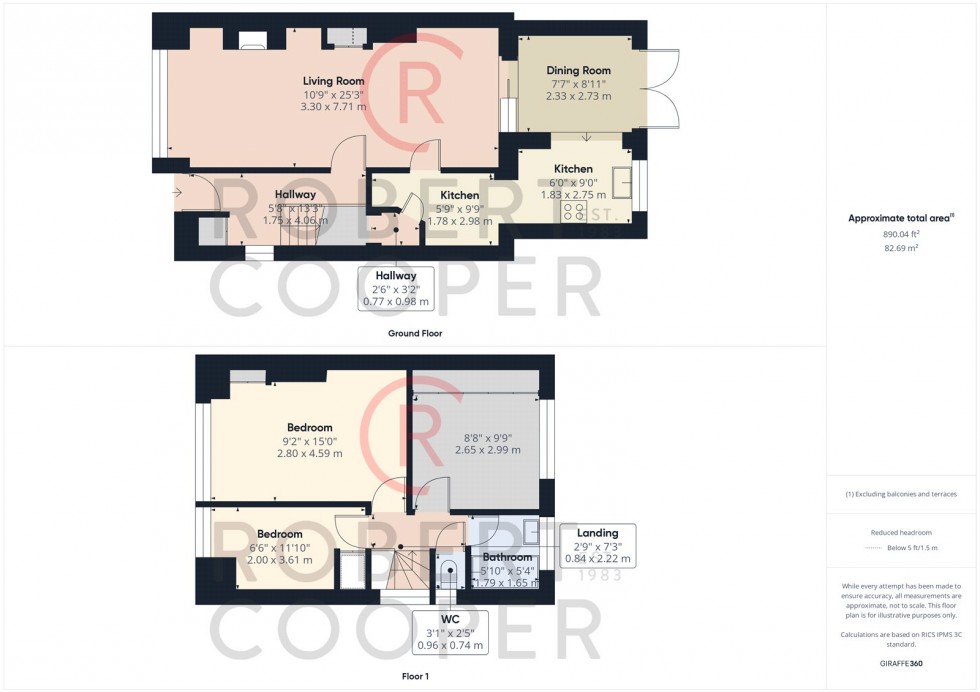 Floorplan for Field End Road, Eastcote