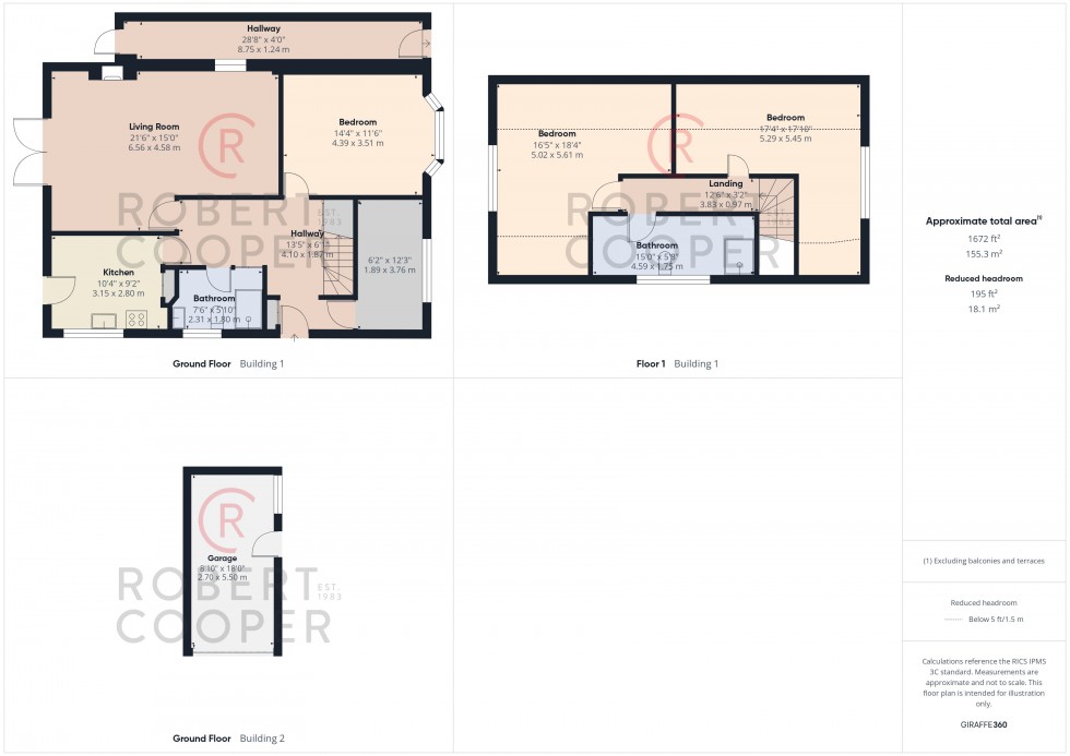 Floorplan for Hardy Avenue, Ruislip