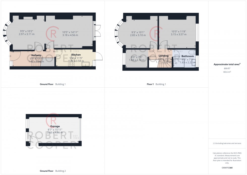 Floorplan for Malvern Avenue, Harrow