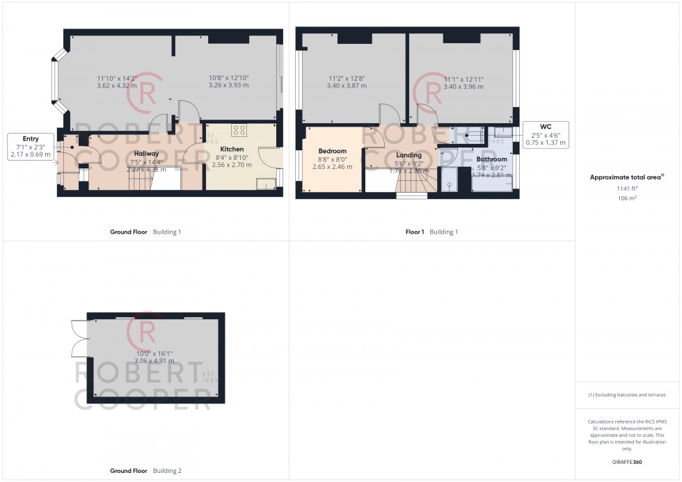 Floorplan for East Mead, Ruislip