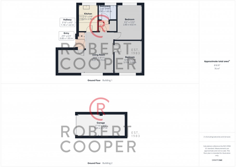 Floorplan for Victoria Road, Ruislip