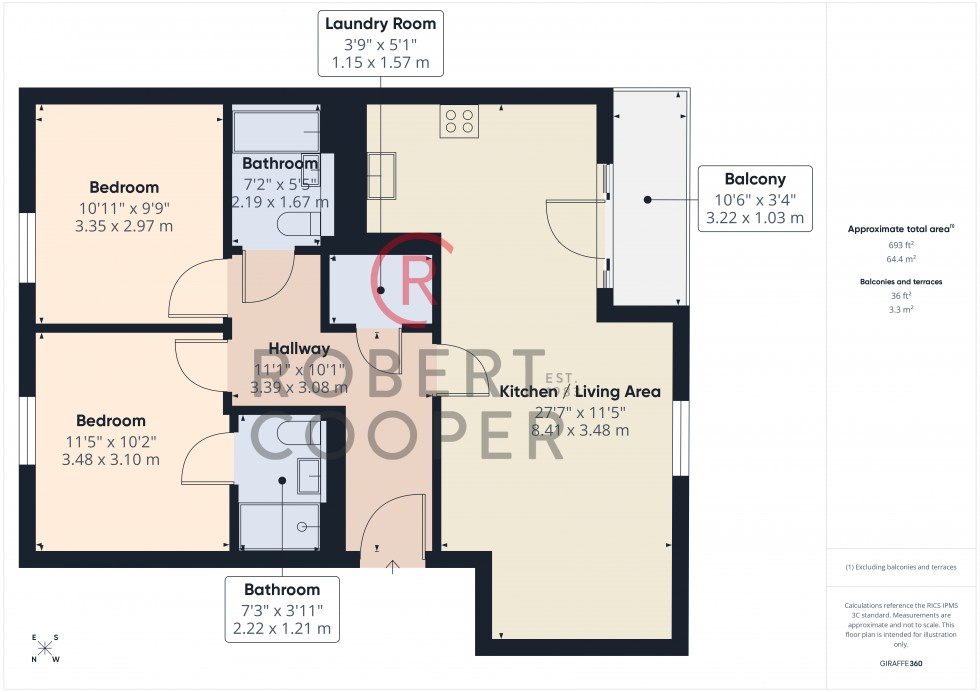 Floorplan for Arla Place, Ruislip