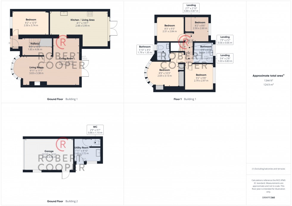 Floorplan for Beverley Road, Ruislip