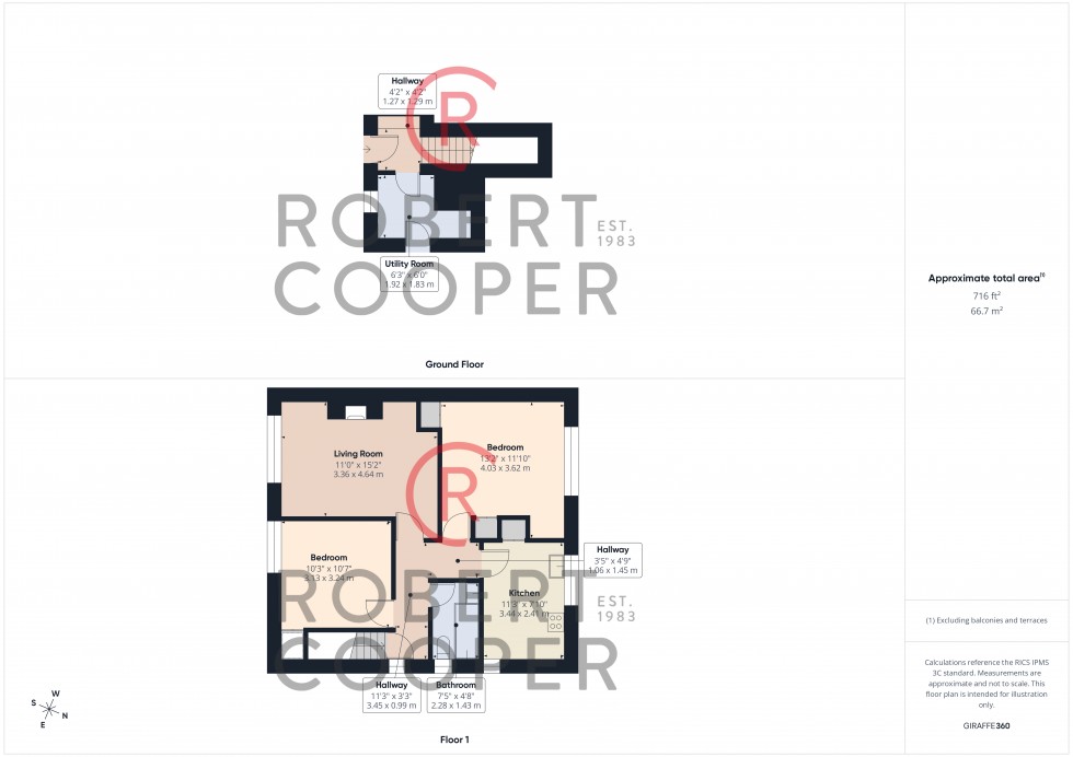 Floorplan for Somerford Close, Pinner