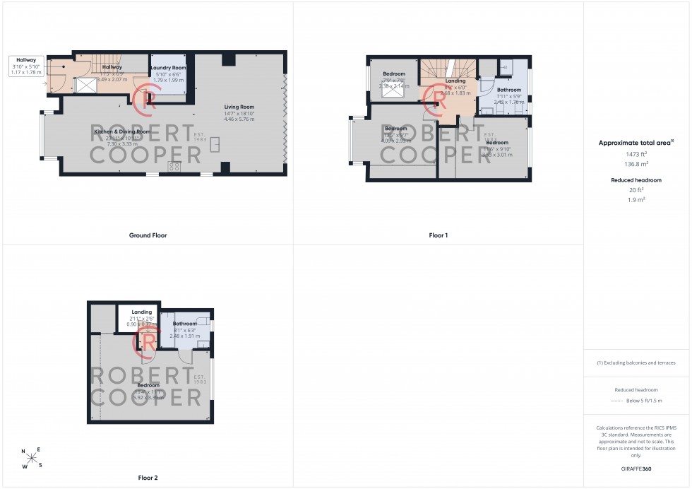 Floorplan for North View, Eastcote